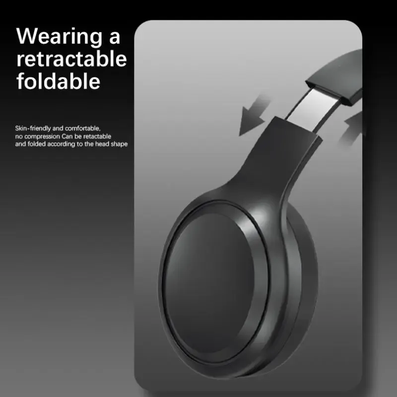 Over-ear wireless Bluetooth headphones