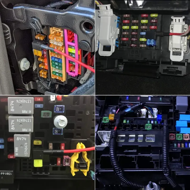 12-Pack  Car Add-a-Circuit Fuse Tap Kit