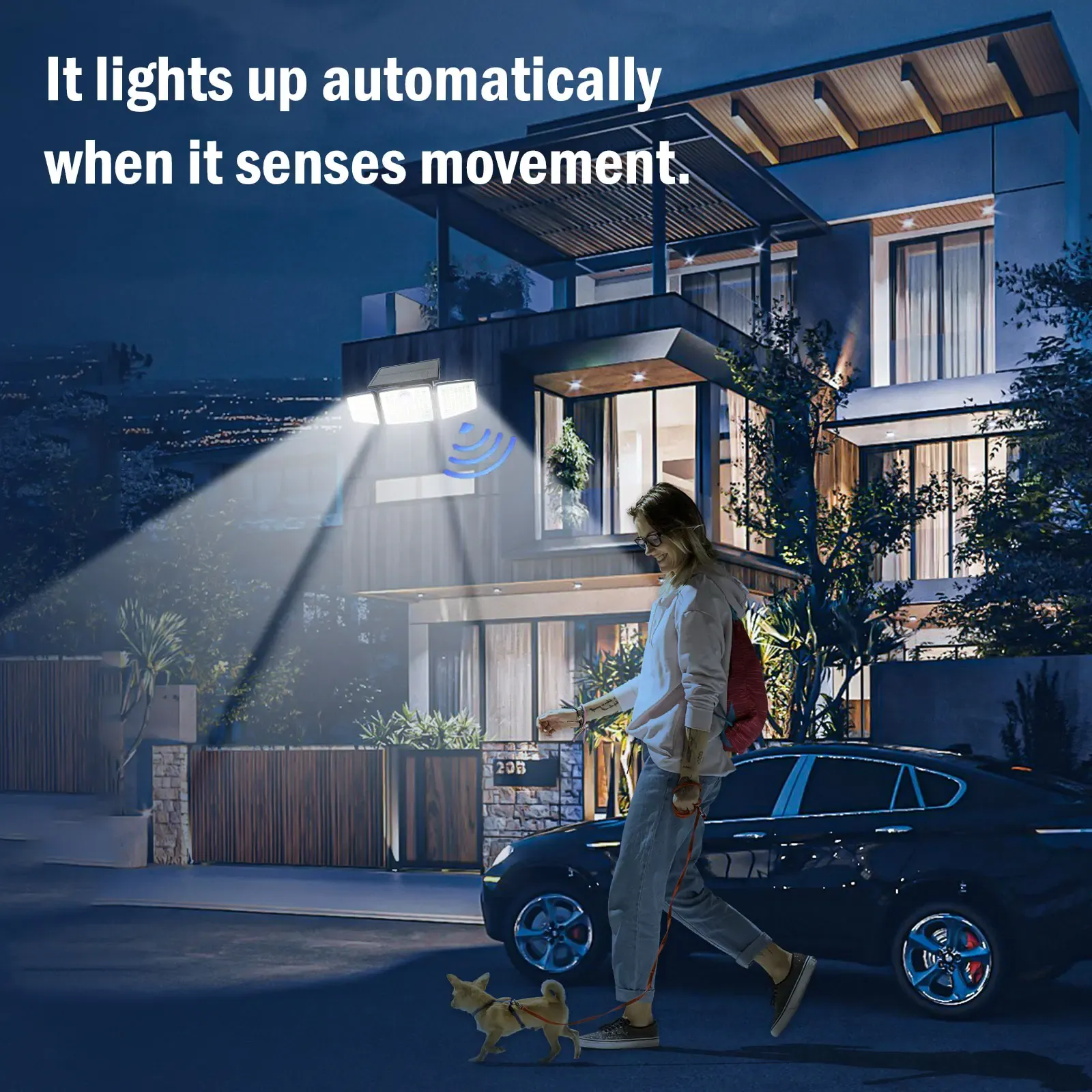 Solar outdoor lights