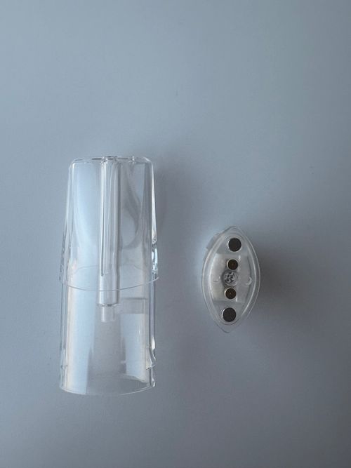 【LANA空彈原廠正版】 一代適配透明空倉 升級底座防漏棉花 Lana分離式空彈頭適用大功率機子 不發光-台灣現貨秒發