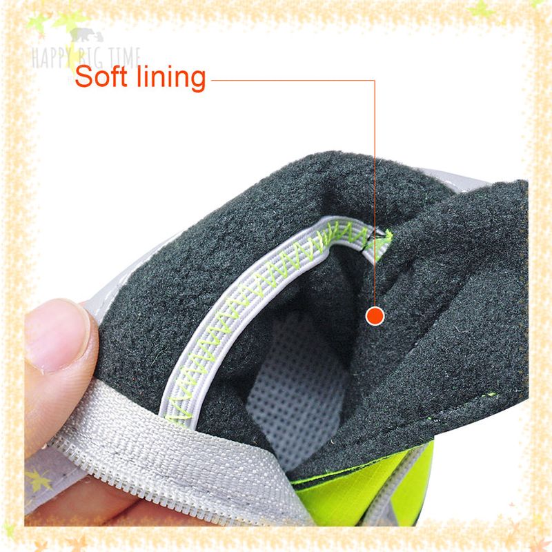 Winter Dog Shoes Warm Small Big Dogs Shoes Socks Waterproof Reflective Dog Boots Paw Protector Non Slip Rain Snow Pet Booties