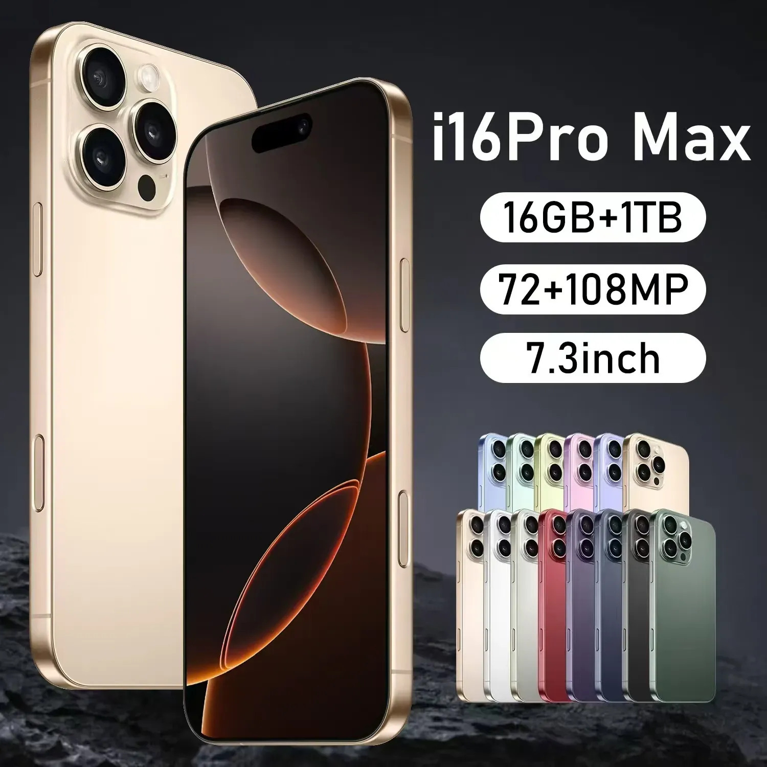 i16 Pro Max Smartphone