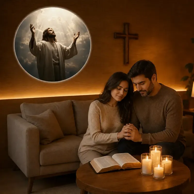 Projetor de Luz Imagem Jesus, 6 Slides Intercambiáveis, Pescoço Flexível, Decoração Casa Cristã e Canto de Oração