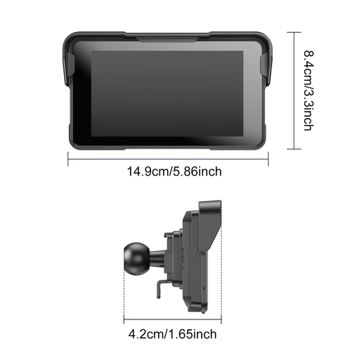Motorcycle Smart Screen with CarPlay & Navigation