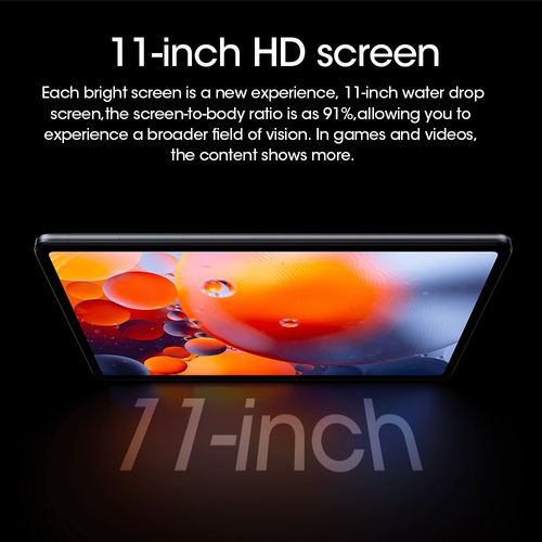 Brand New Original Pad 5 Tablet - 11 Inch Dual SIM 8-Core with 6+128GB Storage High Performance Low Power Perfect for Calls Learning Work Games and Entertainment