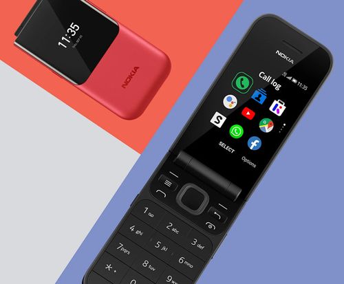 Long Battery Life! Nokia 2780 Flip Phone | Unlocked | Works with All Carriers | Ultra Long Standby | Black