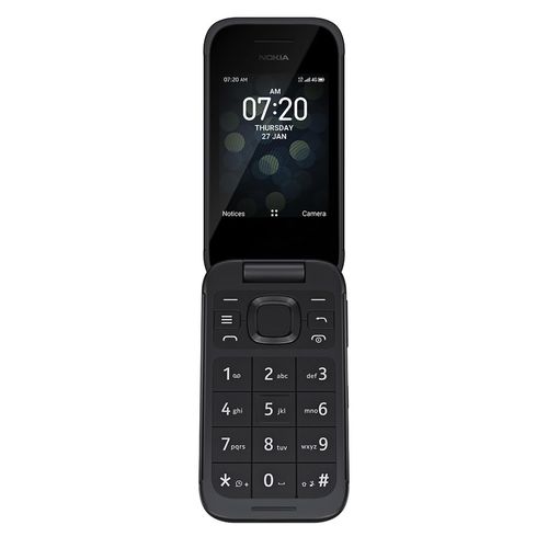 Long Battery Life! Nokia 2780 Flip Phone | Unlocked | Works with All Carriers | Ultra Long Standby | Black