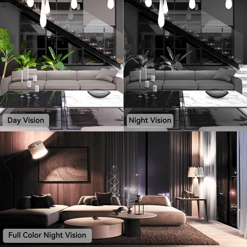 PEGATISAN 3MP WiFi Surveillance Security Camera Outdoor-Home-Dome, Pan-Tilt 360° View, 3MP, Motion Detection and Siren, 2-Way Audio,Full Color Night Vision, Waterproof