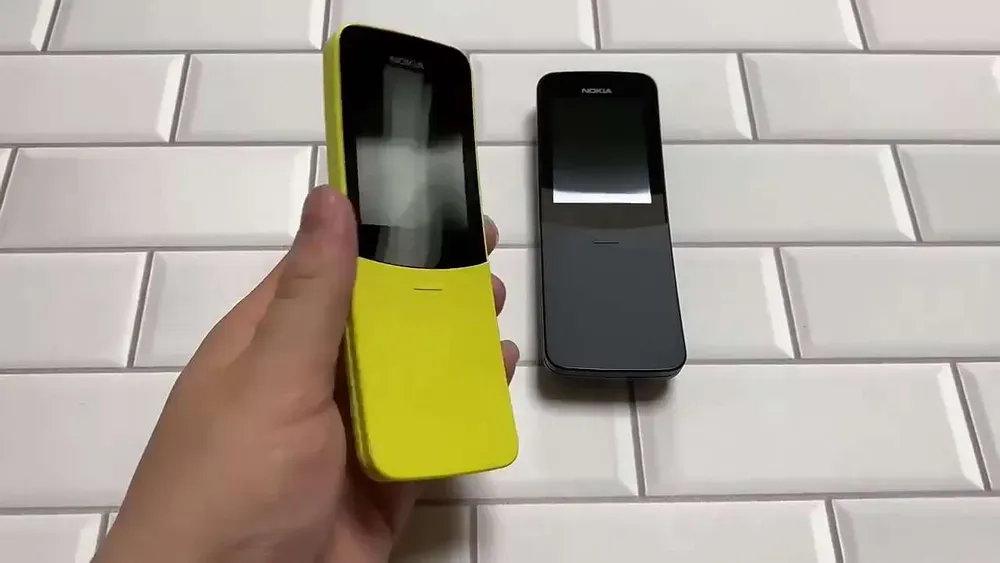 Icon Reloaded Nokia 8110 4G | Banana Slide Design | 30-Day Battery Life