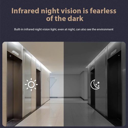 Matybobe Wireless Video Doorbell-4.3inch Screen Display and Doorbell Camera Kit, Wireless Smart High-Definition Video Monitoring Intelligent Doorbell, 2-Way Talk, Night Vision, Low Power Consumption