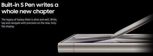 SAMSUNG Galaxy S24 Ultra 5G Factory Unlocked 512GB - Titanium Black (Renewed)