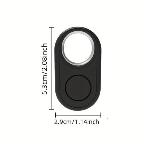 GTAG12 Smart Bluetooth Tracker 230mAh Battery 5-25m Wireless Range 12g UltraLight ABSPC iOS Android Find My Device Compatible Play Sound Locator AntiLost for Keys Wallet Luggage Pets