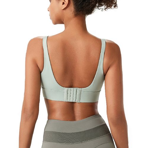 High Support Seamless Sports Bra Wire Free Comfortable for Yoga Gym