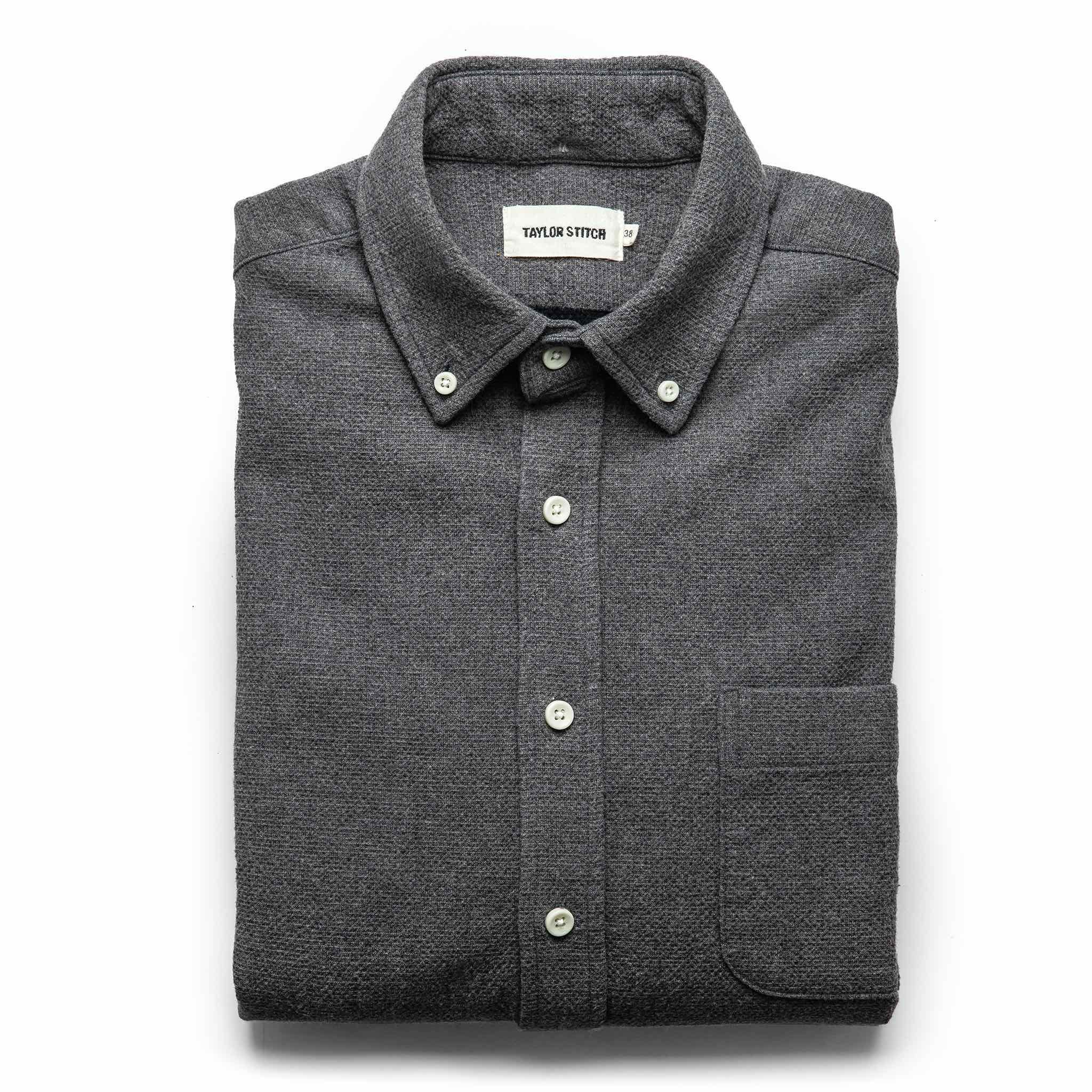 Ascuu Jack in Charcoal Double Cloth