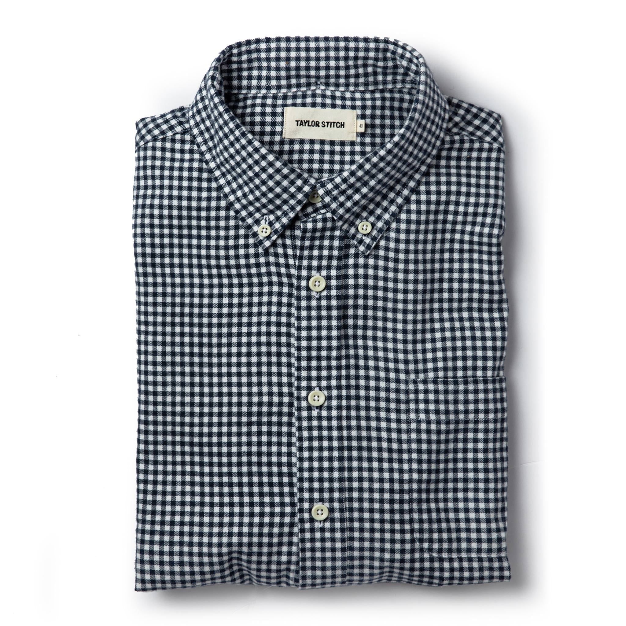 Ascuu Jack in Brushed Navy Gingham