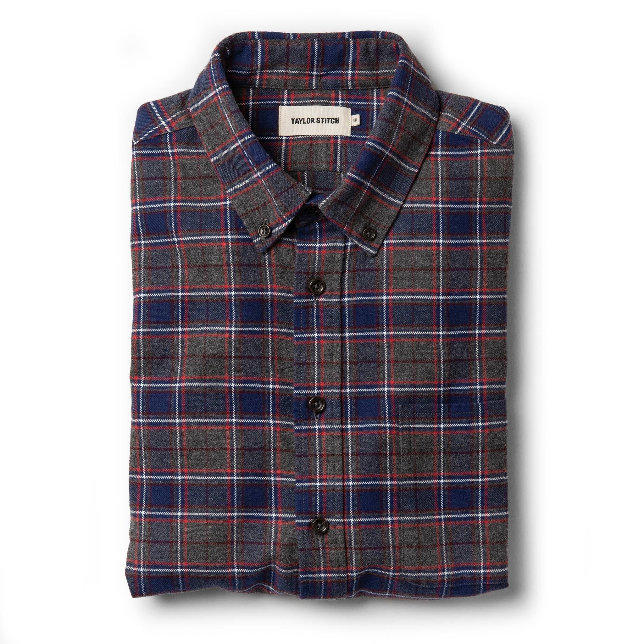 Ascuu Jack in Brushed Grey Plaid