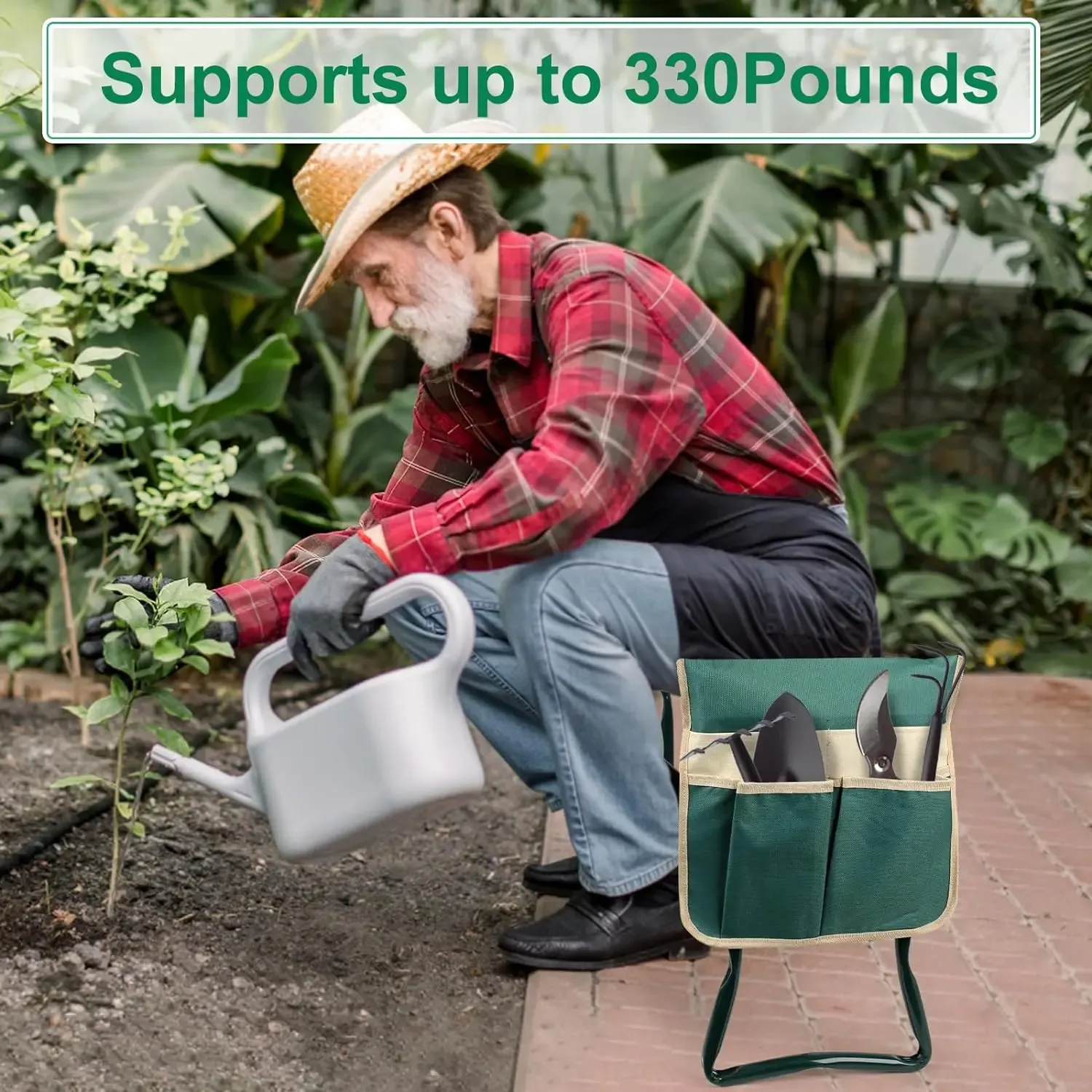 Foldable Garden Kneeler and Seat 🌿