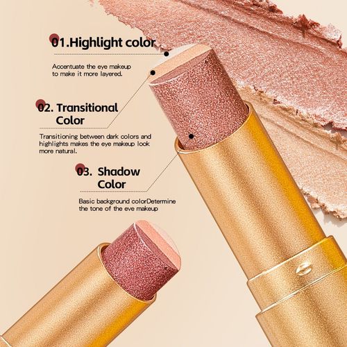 Three-Color Pearl Eyeshadow Stick