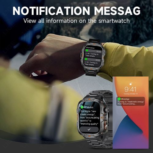 Multifunctional Bluetooth Call Smart Watch for Men