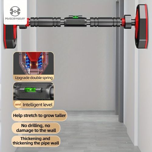 Indoor Wall-Mounted Pull-Up Bar for Home Use