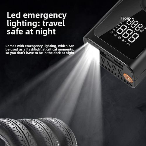 Multifunctional Wireless Car Tire Inflator