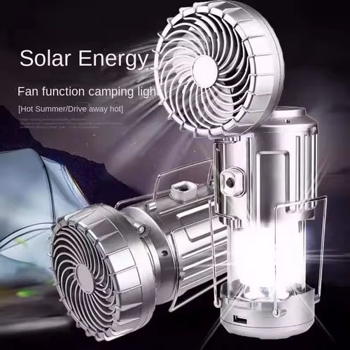 Solar Camping Fan