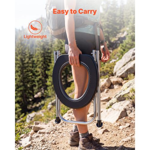 Enhanced Sturdy Folding Toilet Chair