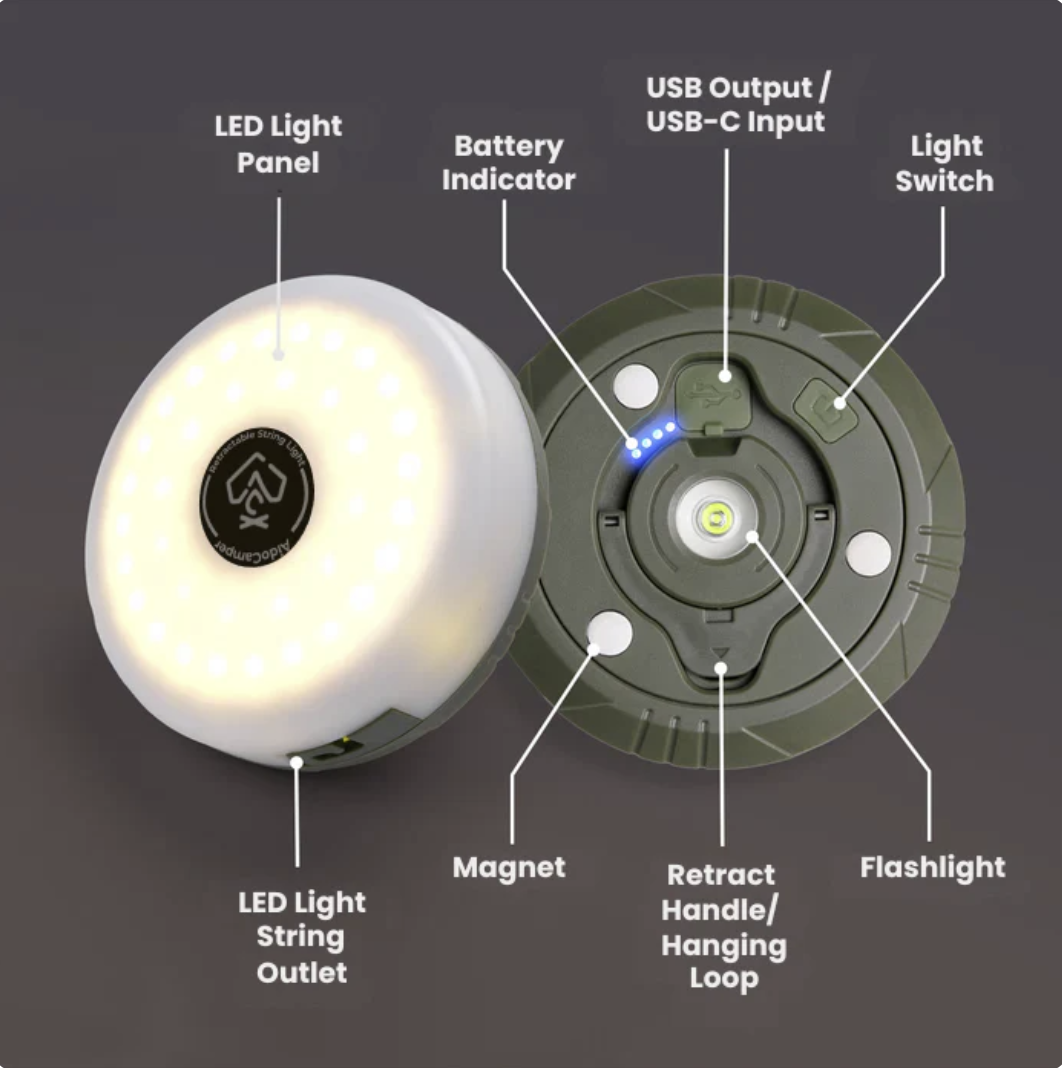 GlowMateTM 4-in-1 String Lights
