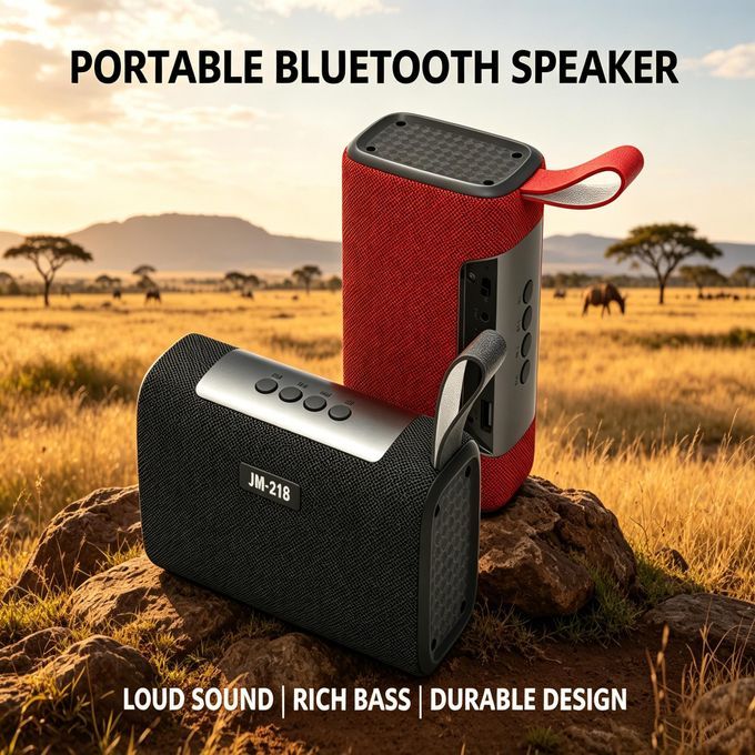 Portable Bass Bluetooth Speaker
