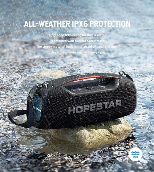 Hop Speaker A80 A60 High-Quality Portable Audio Player 350W RGB Wireless Subwoofer Holiday Party Artifact