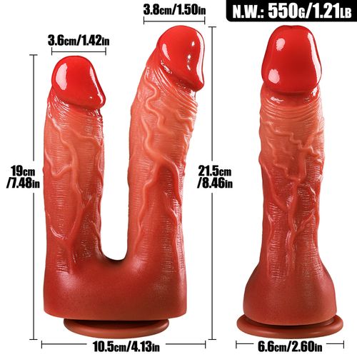 Double-headed dragon manual penis