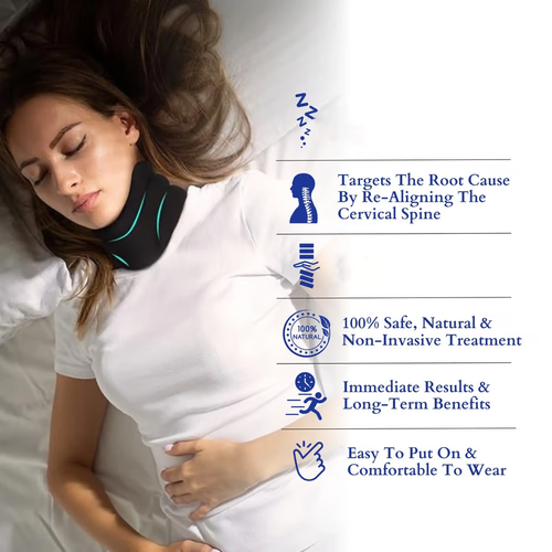 🔥 Neck Brace-Relieve neck pain Say goodbye to snoring
