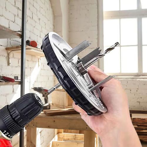 🔥Hot Sale🔥🌷🎁justable Round Hole Saw Tool 47 Reviews