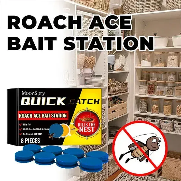 Roach Ace Bait Station(2 Boxes)