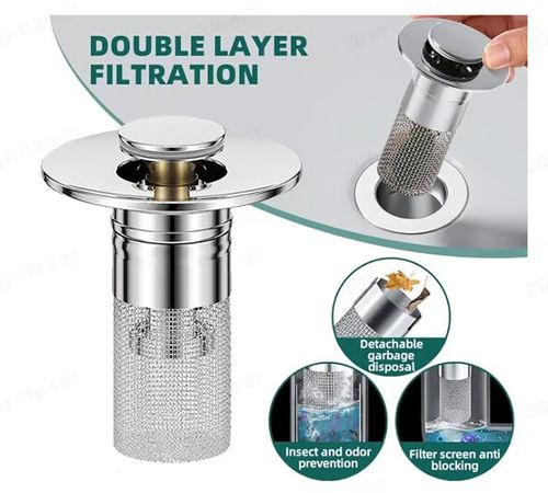(🔥Summer Hot Sale - 50% OFF) Stainless Steel Floor Drain Filter