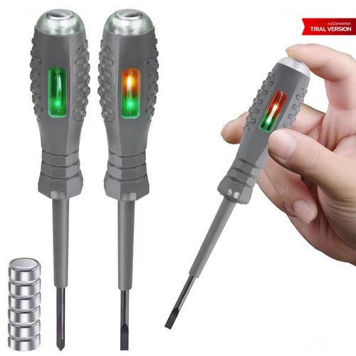 2PCS Voltage Tester Screwdriver Set