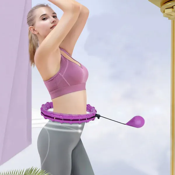 🔥Hot Sale🔥🌷Smart Weighted Hula Hoop - Fun Fitness Core Training