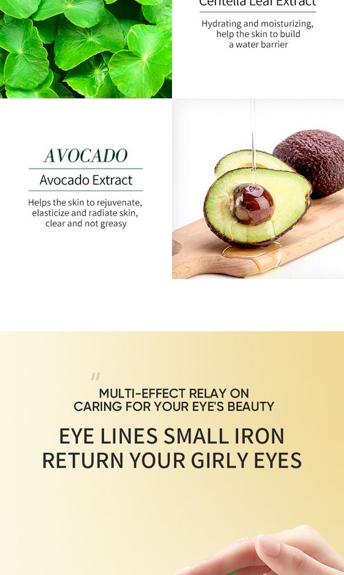 Eye Care for Hydrating, Moisturizing and Reducing Fine Lines Around the Eyes