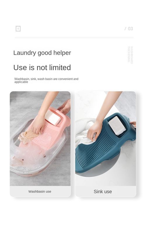 Non-Slip Washboard for Quick Washing of Baby & Adult Clothes