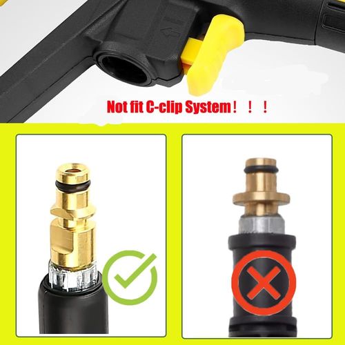 High pressure water gun rod car wash water gun