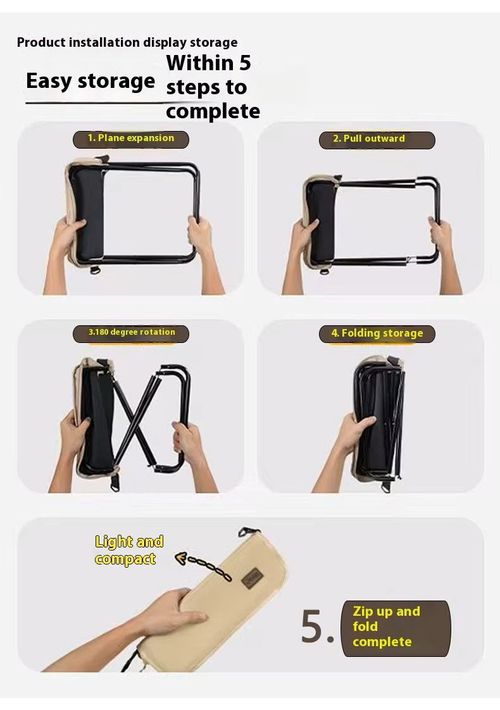 Outdoor Fishing Chair  Folding Chair Camping Stool Maza  Small Folding Chair Light Outdoor Leisure Hiking