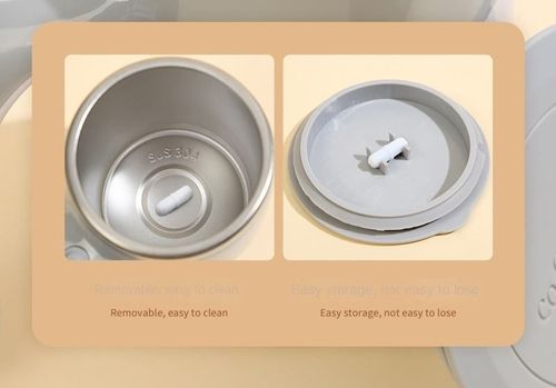 Fully Automatic Mixing Cup Stainless Steel Automatic Magnetic Cup Portable Coffee Cup