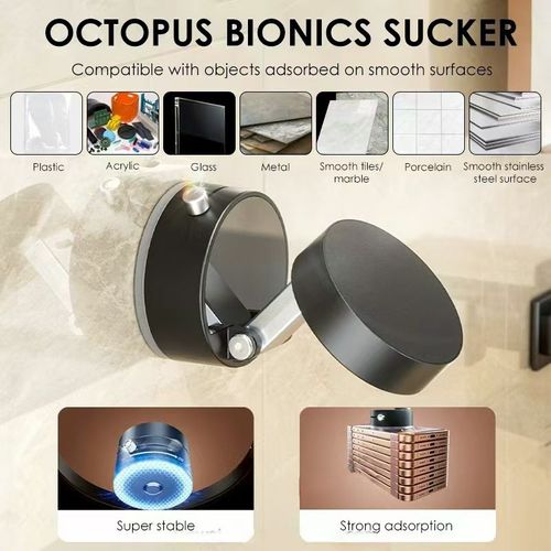 New Arrival Vacuum Adsorption Car Dashboard Sun Navigation Daily Necessity White Stand Magnetic Multi-Functional Lazy Car Phone Mount