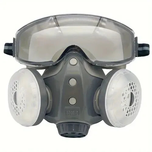 One-piece eye protection dust mask 9001 anti-dust mask decoration grinding dust coal mine anti-splash mask