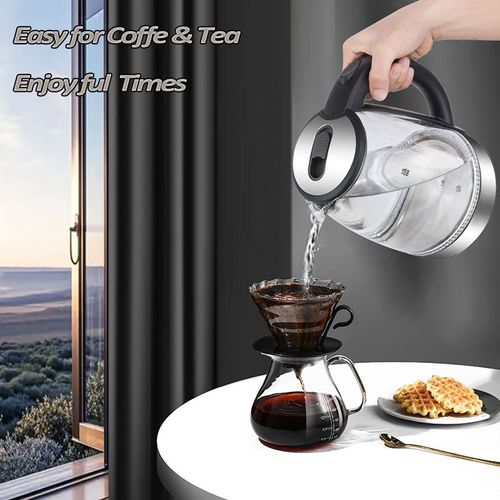 Half-Price New Model Electric Kettle - Limescale-Free Blue Light Heat-Resistant Double Layer