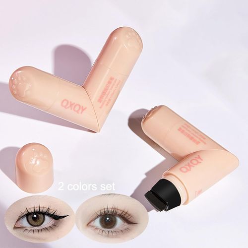 Wing Eyeliner Stamp,2025 New Winged Eyeliner Tool,Waterproof No Smudge, Suitable for All Eye Beginners, Easy to Draw Delicate Makeup (Black)