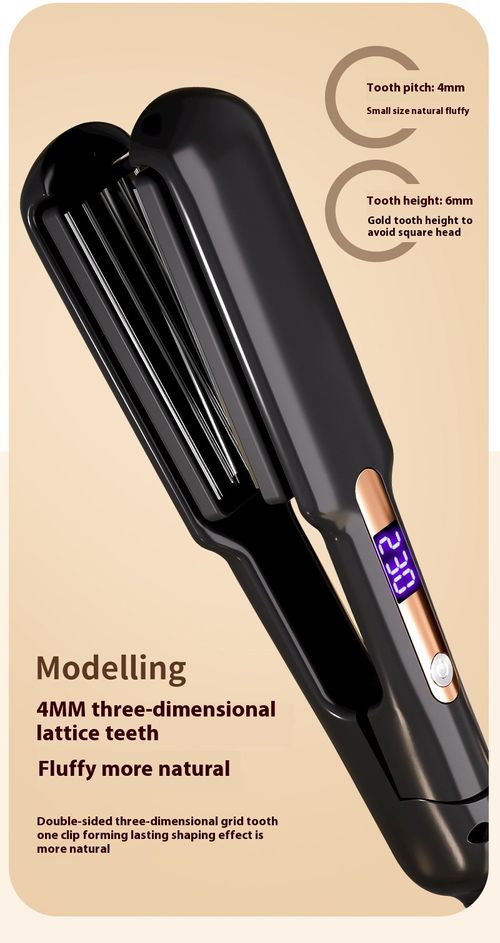Half-price new model titanium professional hair straightener with ionic function