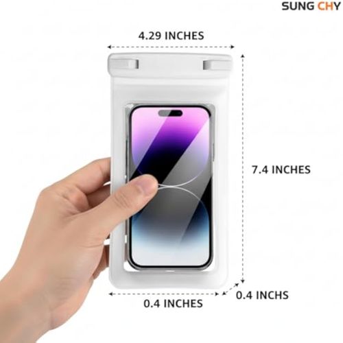 Mobile phone waterproof bag neck hanging mobile phone bag