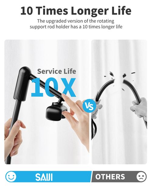 Lazy bracket bedside mobile phone holder