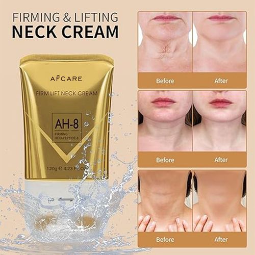 Peptide Double-Roller Neck Cream - Large Capacity for Reducing Neck Wrinkles & Neck Care